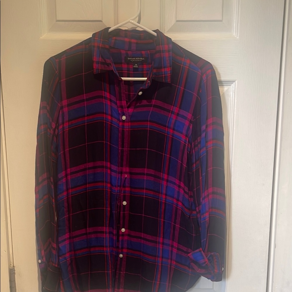 Ralph Lauren  Plaid Shirt - Red and Blue